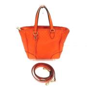 Gucci Vintage Pre-owned Laeder handvskor Orange, Dam