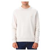 Jacob Cohën Beige Bomullsweater Clean Look Logo Beige, Herr