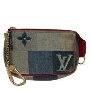 Louis Vuitton Vintage Pre-owned Canvas louis-vuitton-vskor Blue, Dam