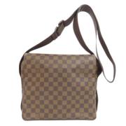 Louis Vuitton Vintage Pre-owned Canvas axelremsvskor Brown, Dam