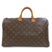 Louis Vuitton Vintage Pre-owned Canvas handvskor Brown, Dam