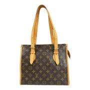 Louis Vuitton Vintage Pre-owned Tyg louis-vuitton-vskor Brown, Dam