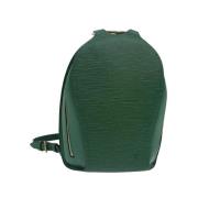 Louis Vuitton Vintage Pre-owned Laeder axelremsvskor Green, Dam