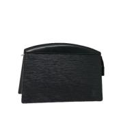 Louis Vuitton Vintage Pre-owned Laeder kuvertvskor Black, Dam