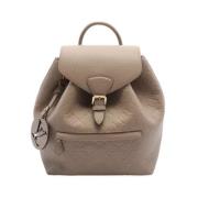 Louis Vuitton Vintage Pre-owned Laeder louis-vuitton-vskor Beige, Dam