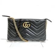 Gucci Vintage Pre-owned Laeder gucci-vskor Black, Dam