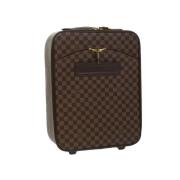 Louis Vuitton Vintage Pre-owned Canvas handvskor Brown, Dam