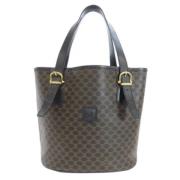 Celine Vintage Pre-owned Plast handvskor Black, Dam