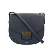 Celine Vintage Pre-owned Laeder celine-vskor Blue, Dam