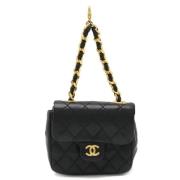 Chanel Vintage Pre-owned Laeder chanel-vskor Black, Dam