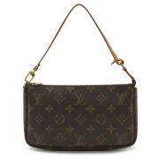 Louis Vuitton Vintage Pre-owned Canvas kuvertvskor Brown, Dam