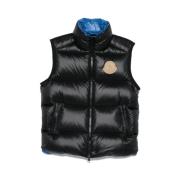 Moncler Svart Quiltad Dunväst Black, Herr