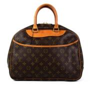 Louis Vuitton Vintage Pre-owned Canvas handvskor Brown, Dam