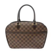 Louis Vuitton Vintage Pre-owned Canvas handvskor Brown, Dam