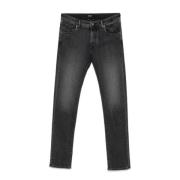 Incotex Blå Division Sartorial Denim Jeans Gray, Herr