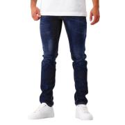 Dsquared2 Slim Fit Mörkblå Stretch Jeans Blue, Herr