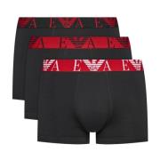 Emporio Armani Svarta Bomullssträck Boxershorts Red, Herr