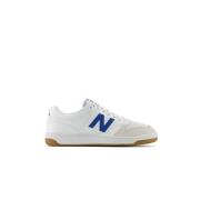 New Balance Lädersneakers - Vit Blancs White, Herr