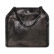 Stella McCartney Väska Falabella Mini gjord av veganskt läder Black, D...