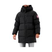 Canada Goose Svart Mid Puffer Jacka Stilren Black, Herr