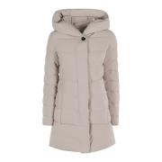 Woolrich Puffy Parka Jacka Gray, Dam