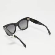 Celine Vintage Pre-owned Acetat solglasgon Black, Dam