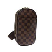 Louis Vuitton Vintage Pre-owned Canvas louis-vuitton-vskor Brown, Dam