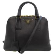 Prada Vintage Pre-owned Tyg prada-vskor Black, Dam