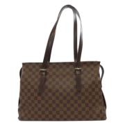 Louis Vuitton Vintage Pre-owned Canvas louis-vuitton-vskor Brown, Dam