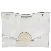 Proenza Schouler Pre-owned Pre-owned Laeder kuvertvskor White, Dam