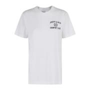 Sporty & Rich Crest Logo T-shirt White, Dam