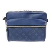 Louis Vuitton Vintage Pre-owned Canvas louis-vuitton-vskor Blue, Herr