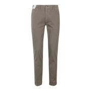 Re-Hash Tencel Bomull Chinos Gray, Herr