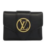 Louis Vuitton Vintage Pre-owned Laeder plnbcker Black, Dam