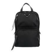 Prada Vintage Pre-owned Nylon prada-vskor Black, Dam