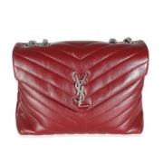 Yves Saint Laurent Vintage Pre-owned Laeder handvskor Red, Dam