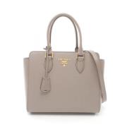 Prada Vintage Pre-owned Tyg prada-vskor Beige, Dam