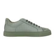 Hide&Jack Gröna lågprofil sneakers Essence Double Green, Herr