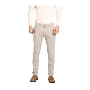 Mason's Gabardine Stretch Chinos Regular Fit Gray, Herr