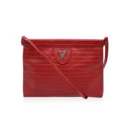 Valentino Vintage Pre-owned Laeder axelremsvskor Red, Dam