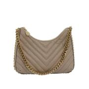 Stella McCartney Pre-owned Pre-owned Mocka handvskor Beige, Dam