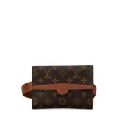 Louis Vuitton Vintage Pre-owned Canvas louis-vuitton-vskor Brown, Dam