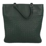 Bottega Veneta Vintage Pre-owned Tyg totevskor Green, Dam