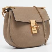 Chloé Pre-owned Pre-owned Laeder axelremsvskor Beige, Dam