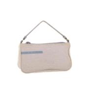 Prada Vintage Pre-owned Bomull prada-vskor Beige, Dam