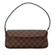 Louis Vuitton Vintage Pre-owned Canvas louis-vuitton-vskor Brown, Dam