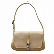 Gucci Vintage Pre-owned Canvas gucci-vskor Beige, Dam