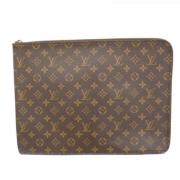 Louis Vuitton Vintage Pre-owned Canvas louis-vuitton-vskor Brown, Dam