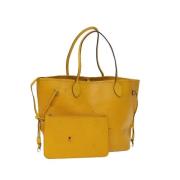 Louis Vuitton Vintage Pre-owned Laeder louis-vuitton-vskor Yellow, Dam