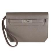 Hermès Vintage Pre-owned Laeder handvskor Gray, Dam